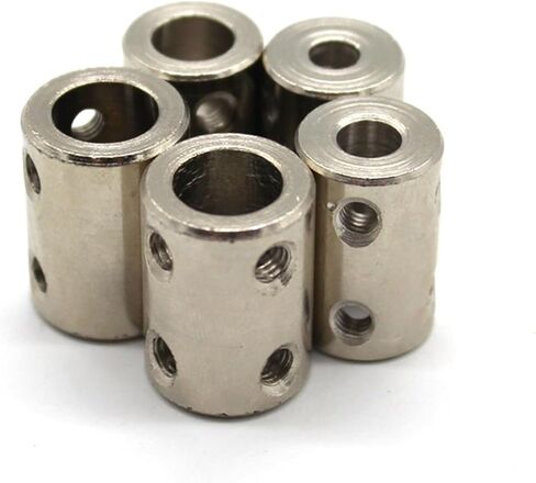 1pc Steel Rigid Shaft Coupling 22mm Length 14mm Diameter Coupler Motor Connector Sleeve(4mm to 4mm) in Kuwait