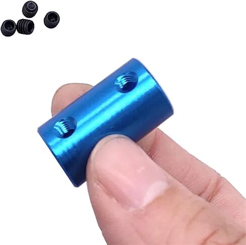 1pcs اقتران D14L25 Aluminium سبيكة اقتران 5x5mm 5x6mm 5x8mm 6x8mm 8x8mm مقرنة عمود تجويف (من 6 مم إلى 8 ملم) in Saudi Arabia