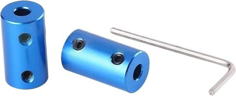 1pc زرقاء السهود اقتران D14 L25 Bore 6x6mm 6.35x8mm 8x10mm مرنة 3D برغي المسمار سبيكة الألومنيوم (6.35x10mm) in Kuwait