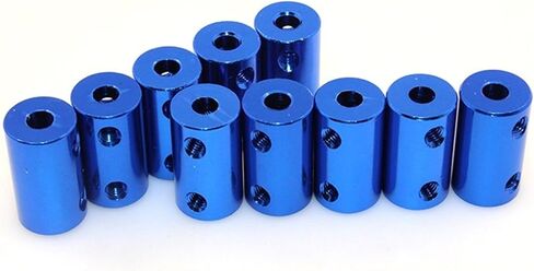 1pc D14L25 Rigid Coupling Car Model Ship Model Connected Coupling DIY Coupling Shaft Coupling 3D Printer Motor Accessories(4mm to 5mm) in Saudi Arabia