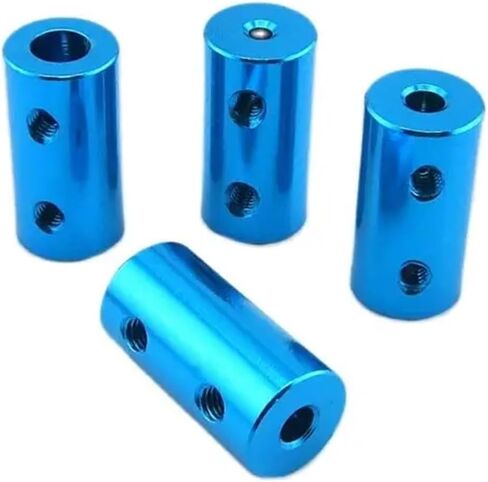 1pcs 2mm 3mm 4mm 5mm 6mm Aluminum Alloy Rigid Shaft Coupling Rigid Coupler Motor Connector for Motor Transmission Parts 10x20mm(2mm to 3.17mm) in Saudi Arabia