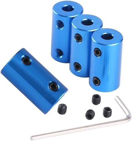 1pc Stepper Motor اقتران D14 L25 Bore 6x6mm 6.35x8mm 8x10mm 3d طابعة ثلاثية الأزرق مرنة مقرنة المسمار سبيكة الألومنيوم (3x5mm) in Saudi Arabia