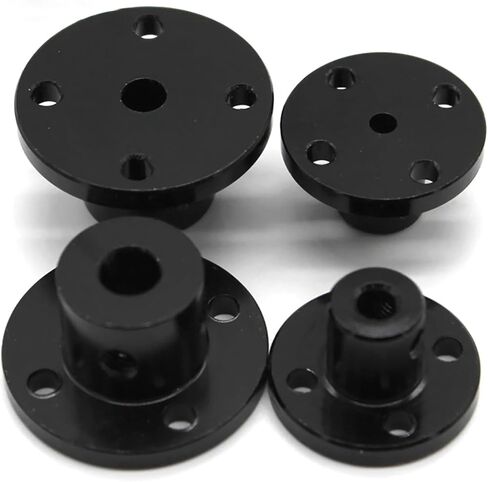 1pcs Aluminum Alloy Flange Rigid Motor Shaft Coupling 3mm 4mm 5mm 6mm Bore Coupler Transmission Connector Sleeve Adapter DIY Model Parts(3mm) in Saudi Arabia