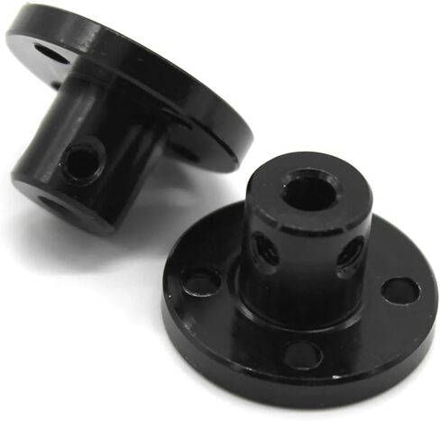 1pcs Aluminum Alloy Flange Rigid Motor Shaft Coupling 3mm 4mm 5mm 6mm Bore Coupler Transmission Connector Sleeve Adapter DIY Model Parts(3mm) in Saudi Arabia
