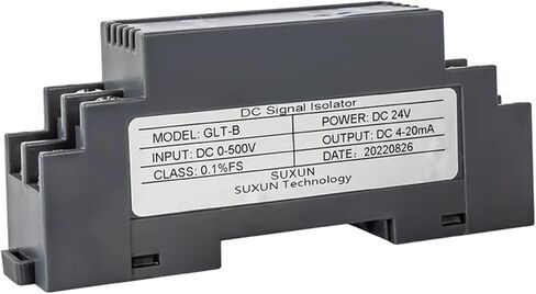 MNEXQML 1PCS دقة عالية 0-10V الجهد السلبي التناظرية 4-20MA مع عزل إشارة إشارة 0-20MA إلى (المدخلات 4-20MA_0-10V OT_DC12V) in Kuwait
