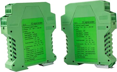 mnexqml 1pcs إشارة جهاز إرسال الجهد الحالي التناظرية 4-20MA 0-10V عزل إشارة (1in1out ، الإخراج 4-20MA_INPUT 0-10V_AC220V) in Saudi Arabia