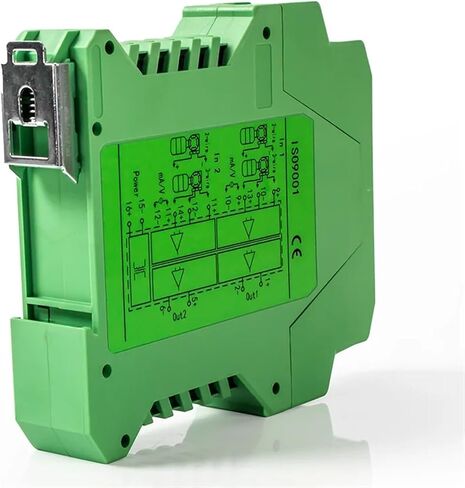 mnexqml 1pcs إشارة جهاز إرسال الجهد الحالي التناظرية 4-20MA 0-10V عزل إشارة (1in1out ، الإخراج 4-20MA_INPUT 0-10V_AC220V) in Saudi Arabia