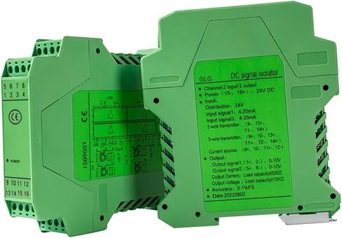 mnexqml 1pcs 4 إلى 20ma 0 إلى 10 فولت عزل الإشارة 1 في 1 عزل محول الإشارة التناظرية 4-20MA عزل إشارة (2in2out ، الإخراج 0-10V_INPUT 0-10V_DC24V) in Saudi Arabia