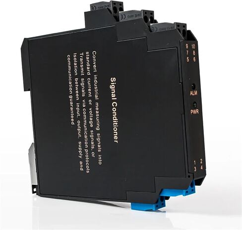 MNEXQML 1PCS Signal Isolator Transmitter Current Voltage Isolation 4-20MA 0-5V 0-10V(1in1out,Output 1-5V_Input 0-10V_DC24V) in Saudi Arabia