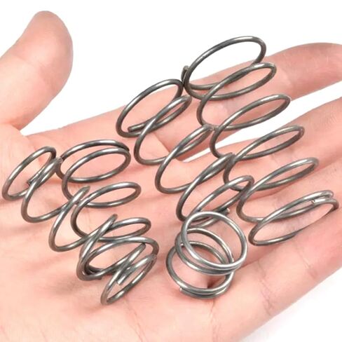 نوابض الانضغاط 5pcs 65mn من الصلب الزنبركي الينابيع ضغط ميكانيكية قوية ، قطر الأسلاك 3 مم ، القطر الخارجي 18 ملم ، الطول 20-100 مم (3*18*70mm) in Kuwait