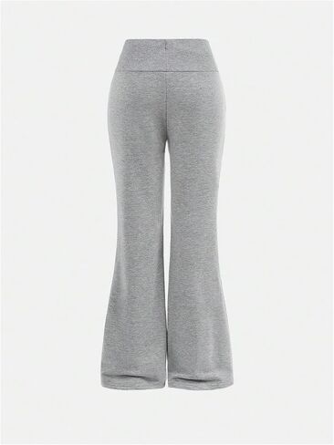 Floerns Girl's Charpstring Flare Flare Leg Pants الرياضية يوجا سراويل طويلة in Saudi Arabia