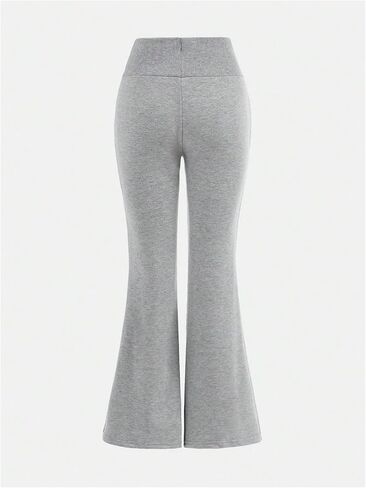 Floerns Girl's Charpstring Flare Flare Leg Pants الرياضية يوجا سراويل طويلة in Saudi Arabia