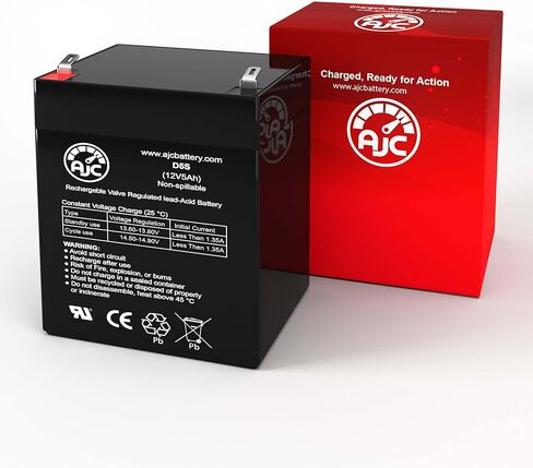 AJC Battery Compatible with Razor E100 E 100 Red 13111260 12V 5Ah Electric Scooter Battery in Kuwait