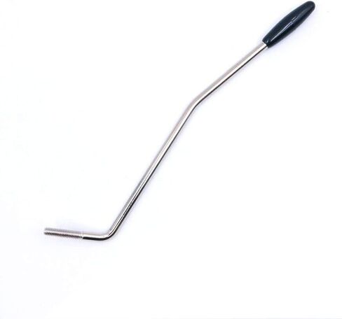 Alnicov 5mm Guitar Tremolo Arm Thread Tremolo Arm，with Black Tip， for ST Squier Electric Guitar Chrome in Saudi Arabia