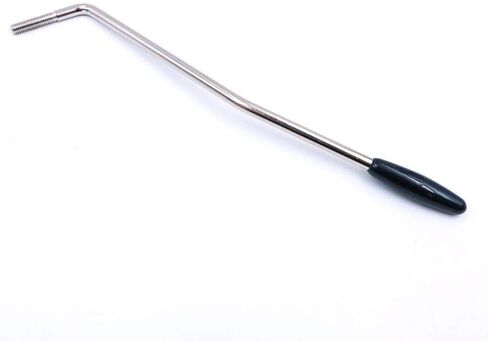 Alnicov 5mm Guitar Tremolo Arm Thread Tremolo Arm，with Black Tip， for ST Squier Electric Guitar Chrome in Saudi Arabia
