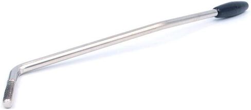 Alnicov 5mm Guitar Tremolo Arm Thread Tremolo Arm，with Black Tip， for ST Squier Electric Guitar Chrome in Saudi Arabia