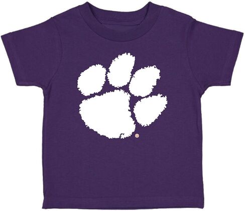 Clemson Tigers Logo Baby/Toddler T-Shirt - Purple in Saudi Arabia