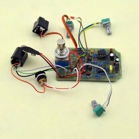 DIY Guitar Pedal Fuzz Full Kit With 1590 Size Box Purple in Saudi Arabia