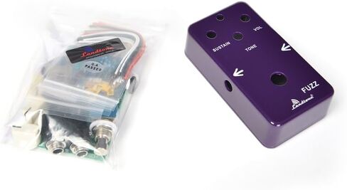 DIY Guitar Pedal Fuzz Full Kit With 1590 Size Box Purple in Saudi Arabia