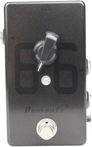 Demonfx 66 Boost Pedal w/ Channel Switching latch Fast US Ship No International wait times in Saudi Arabia