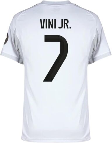Madrid Vini jr #7 Home 25/26 Soccer Jersey for Men Fan Version in Saudi Arabia