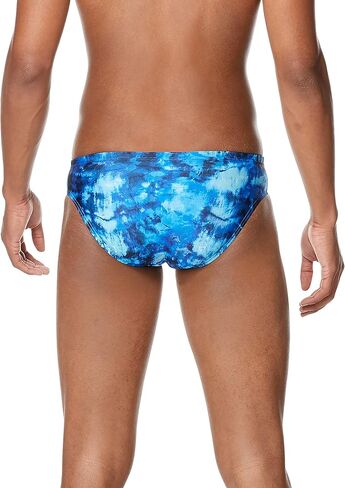 Speedo Men's Standard Swimsuit Brief Endurance+ The One, Rainbow Wave, 28 in Saudi Arabia