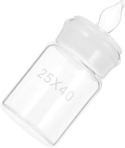 GLEAVI Experiment Weighing Bottle Narrow Mouth Chemical Bottle Crafted from Quality Glass in Saudi Arabia
