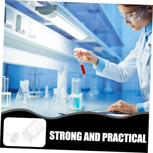 GLEAVI Experiment Weighing Bottle Narrow Mouth Chemical Bottle Crafted from Quality Glass in Saudi Arabia