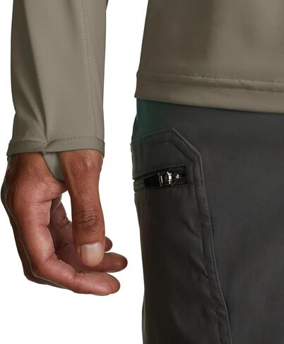 Eddie Bauer Men's Upf 50+ Performance Hoodie - نوبة منتظمة خفيفة الوزن - فتيل الرطوبة in Saudi Arabia