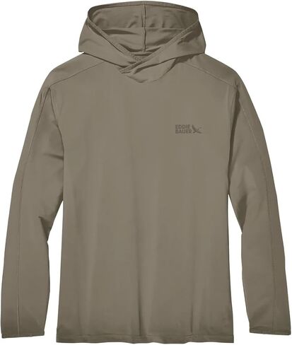 Eddie Bauer Men's Upf 50+ Performance Hoodie - نوبة منتظمة خفيفة الوزن - فتيل الرطوبة in Saudi Arabia