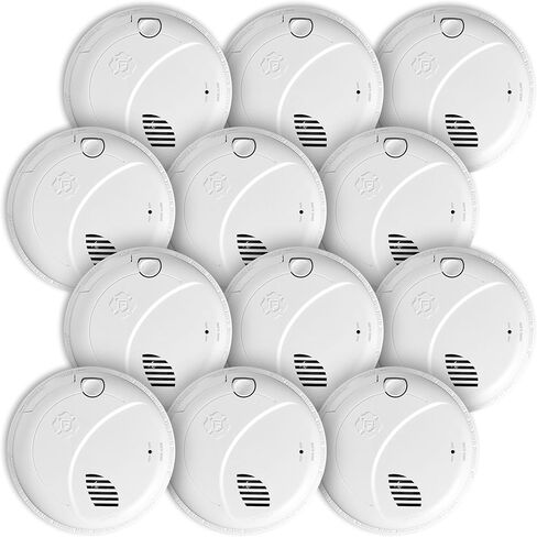 First Alert SM100V-AC, Interconnect Hardwire Smoke Alarm with Battery Backup & Voice Alerts, 1-Pack in Kuwait