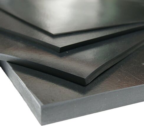 Rubber -Cal - Neoprene - الصف التجاري - 60 أ - ورقة مطاطية - 3/4 "سميكة × 36" عرض × 12 "طول in Kuwait