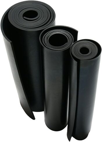 Rubber -Cal - Neoprene - الصف التجاري - 60 أ - ورقة مطاطية - 3/4 "سميكة × 36" عرض × 12 "طول in Kuwait