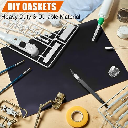 ورقة مطاطية من السيليكون ، حشية عزل سيليكون مقاومة للحرارة ، 60 لوحة مطاطية للمواد حشيات DIY ، وسادات ، أختام (12 × 12 × 1/8inch × 2pcs) in Saudi Arabia