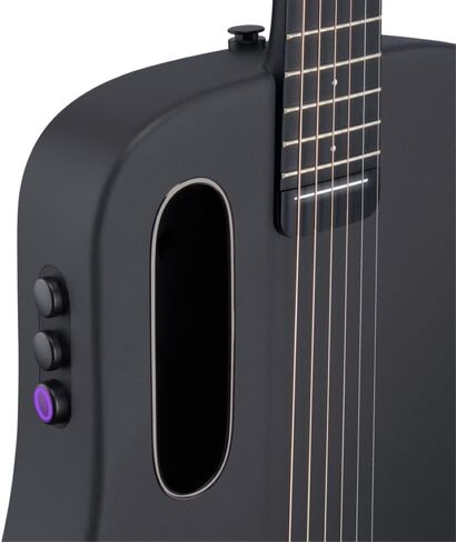 LAVA ME AIR Carbon 36" with Airflow BagSpace Black Bundle with Classic Celluloid Guitar Pick 351 Shape Medley 12-Pack, Rok-It Tripod Guitar Stand, Kopul Premium 3000 Male Instrument Cable in Kuwait