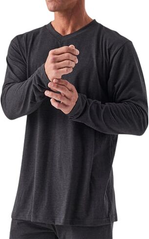 قميص سام للأشعة تحت الحمراء ، قميص ، للرجال-قمة الأكمام الطويلة ، المصنوعة في الولايات المتحدة الأمريكية ، من أجل الانتعاش بعد التمرين in Kuwait