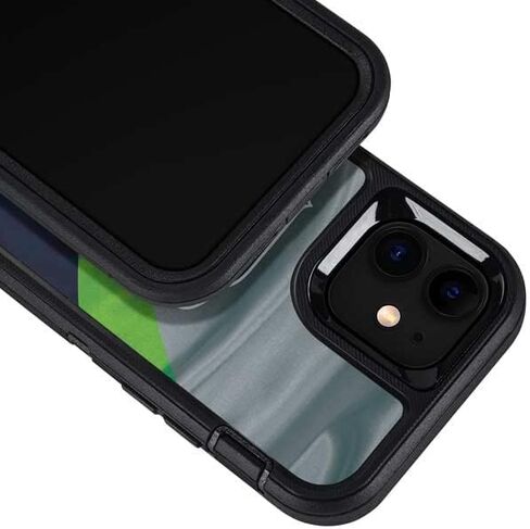 Skinit Decal Phone Skin Compatible with OtterBox Defender Pro Case for iPhone 12 - Officially Licensed NFL Seattle Seahawks Design in Saudi Arabia