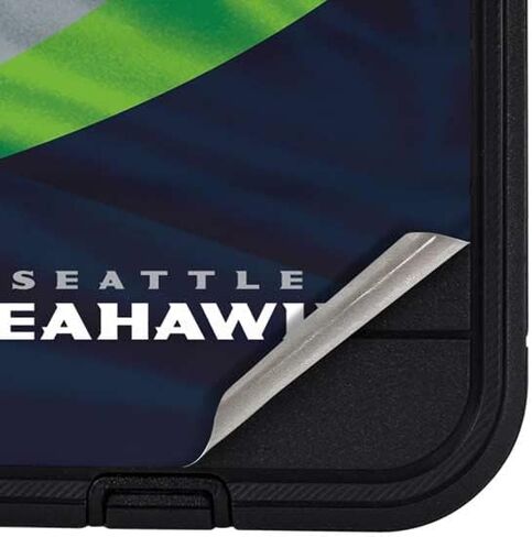 Skinit Decal Phone Skin Compatible with OtterBox Defender Pro Case for iPhone 12 - Officially Licensed NFL Seattle Seahawks Design in Saudi Arabia