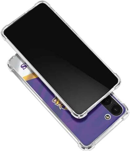 Skinit Clear Phone Case متوافق مع Galaxy S24 Fe - تصميم NFL Minnesota Vikings مرخص رسميًا in Saudi Arabia