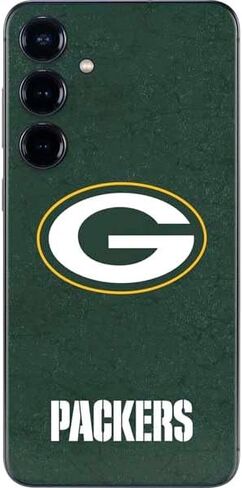 Skinit Skinit Phone Skin متوافق مع Galaxy A16 5G - تصميم خوذة Green Bay Packers المرخص رسميًا in Saudi Arabia