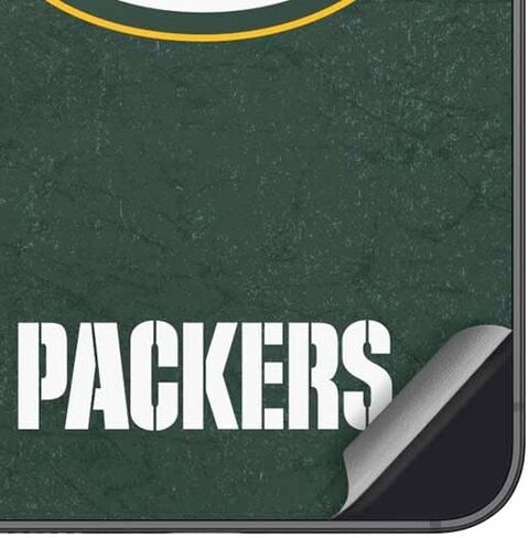 Skinit Skinit Phone Skin متوافق مع Galaxy A16 5G - تصميم خوذة Green Bay Packers المرخص رسميًا in Saudi Arabia