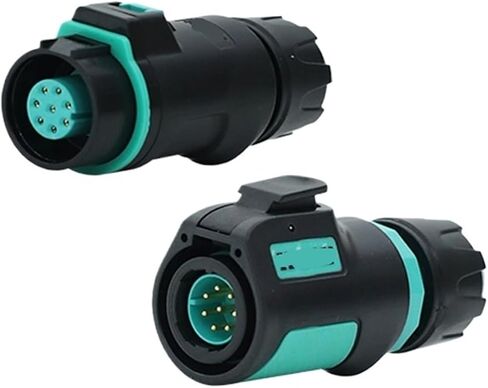 K16 aviation 2-3-4 core 5-7-8-9 pin power male and female quick connector(8 core plug C8 connector 5A250V) in Saudi Arabia