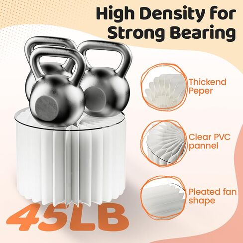 6 Pack Buffet Risers, Foldable Food Display Risers with Acrylic Disc, Dessert Table Display Set, Cardboard Paper Cupcake Cake Stand for Party Cylinder Stands for Parties Drink Collectibles Jewelry Figures, White in Kuwait