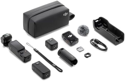 Osmo Pocket 3 Creator, Vlogging Camera with 1'' CMOS & 4K/120fps Video, 3-Axis in Saudi Arabia
