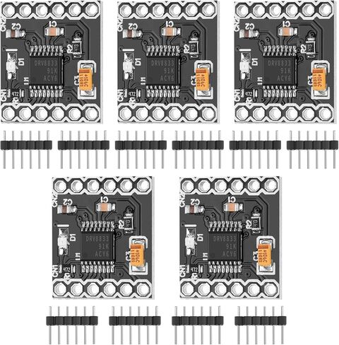 5pcs DC DRV88333CPWR Motor Drive Board 2 القناة 3-10V 1.5A H Bridge DC GEAR MOTER DRIVERNER in Saudi Arabia