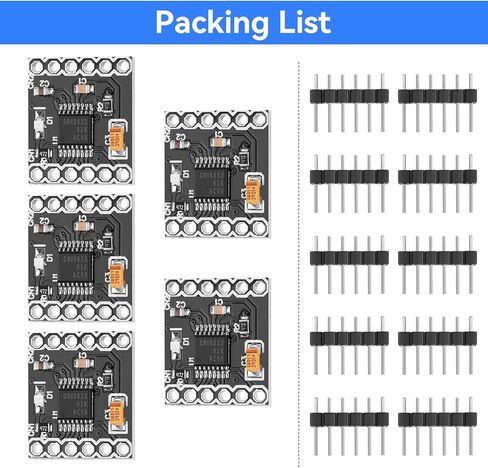 5pcs DC DRV88333CPWR Motor Drive Board 2 القناة 3-10V 1.5A H Bridge DC GEAR MOTER DRIVERNER in Saudi Arabia