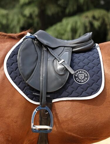 Harrison Howard English Saddle Pad for Horses Horse Riding Contact Contact Saddle Pad Non-Slip Resisture Wicking Wicking Worthing in Saudi Arabia