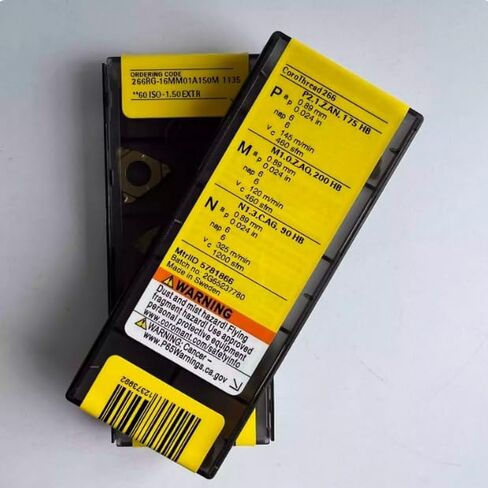 266RG-16MM01A100M 1125 ، 10pcs corothread 266 إدراج ، 1.00 مم الملعب in Saudi Arabia