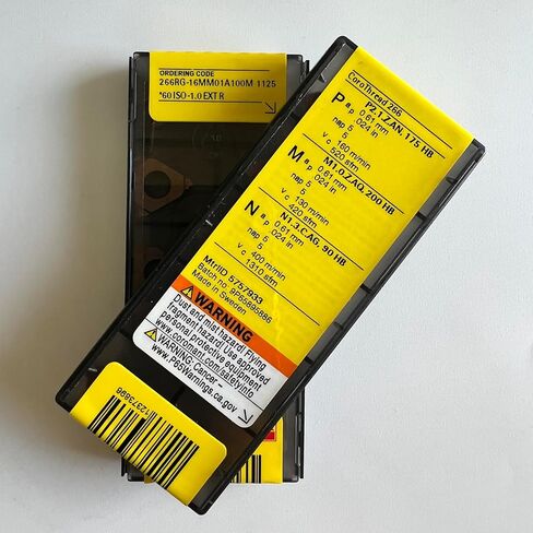 266RG-16MM01A100M 1125 ، 10pcs corothread 266 إدراج ، 1.00 مم الملعب in Saudi Arabia