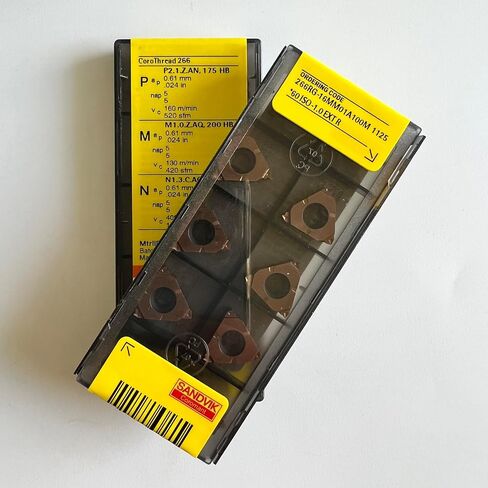 266RG-16MM01A100M 1125 ، 10pcs corothread 266 إدراج ، 1.00 مم الملعب in Saudi Arabia